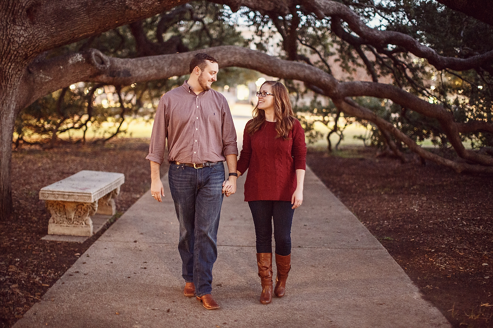 Texas A&M Aggie Engagement College Station, Texas © John Christopher Photographs | Wedding and Portrait Photographer