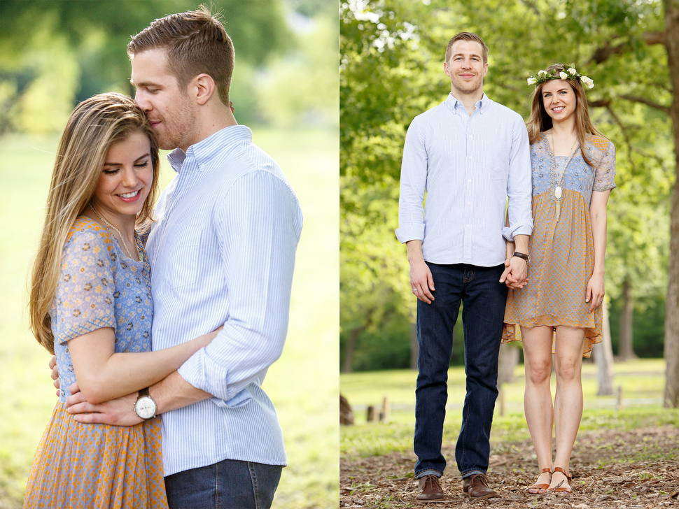 Engagement Photos at White Rock Lake Big Thicket in Dallas, Texas © John Christopher Photographs | Dallas Wedding and Portrait Photographer