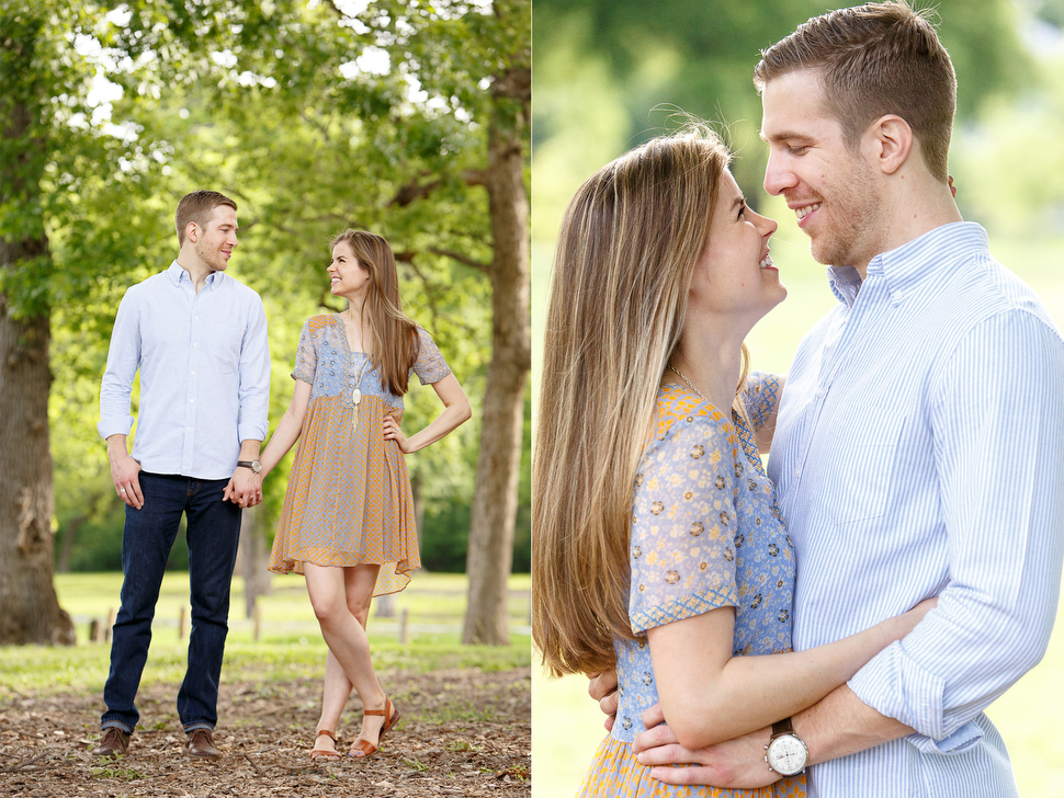Engagement Photos at White Rock Lake Big Thicket in Dallas, Texas © John Christopher Photographs | Dallas Wedding and Portrait Photographer